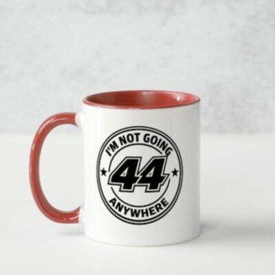 Lewis Hamilton I’m Not Going Anywhere 44 Ferrari Mug