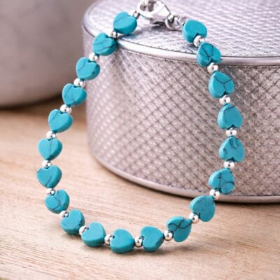 The Mercedes Heartbeat Bracelet in Sterling Silver Bracelet