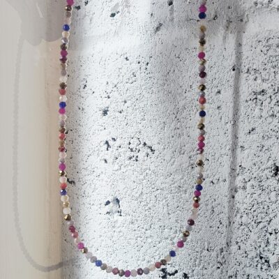Joy Colour Therapy Necklace in Sterling Silver