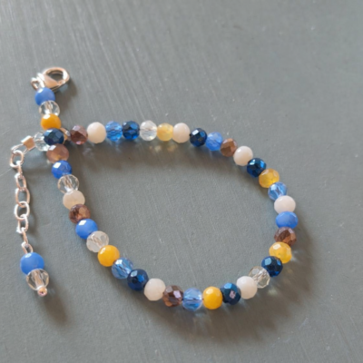 Hyacinth Meadow Bracelet in Sterling Silver