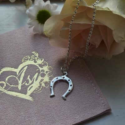 Horseshoe Necklace in Sterling Silver