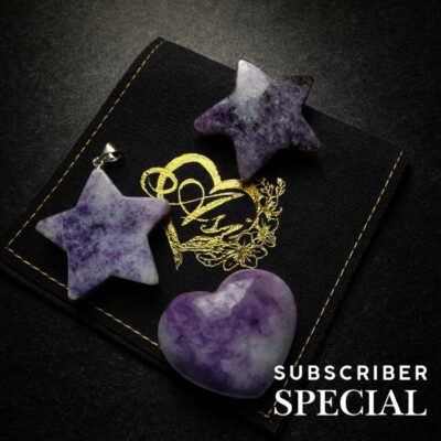 Lepidolite Gemstone Trio - Subscriber Special