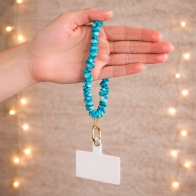 Turquoise Gemstone Phone Strap