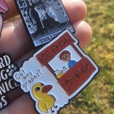 Duck Song Pin Badge