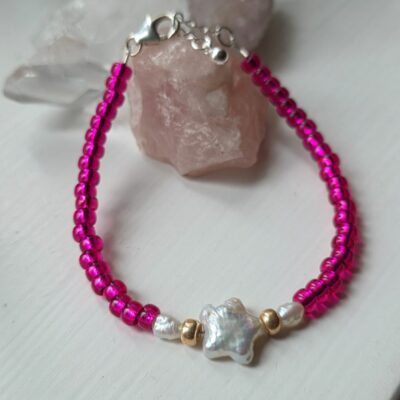 Arabella Joy Limited Edition Keshi Fresh Water Pearl Bracelet