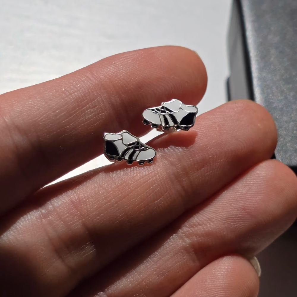 Football Boot Studs in Sterling Silver - Image 3