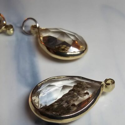 Hidden Cove Fern Resin Pendant
