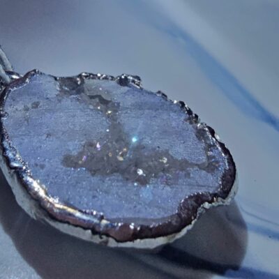 Moonlit Cove Geode Crystal Decoration