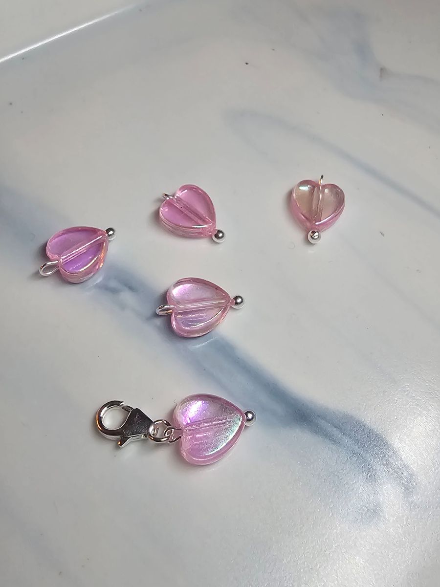 Sunset Keepsake Heart Charm in Sterling Silver - Image 4