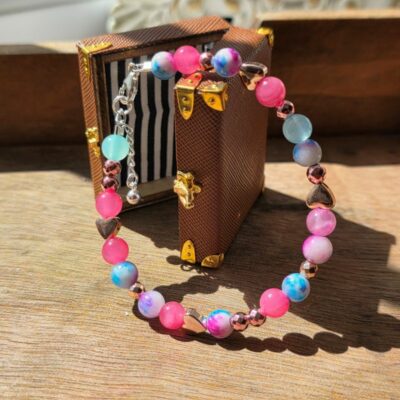 Candyfloss Dreams Treasure Bracelet in Sterling Silver
