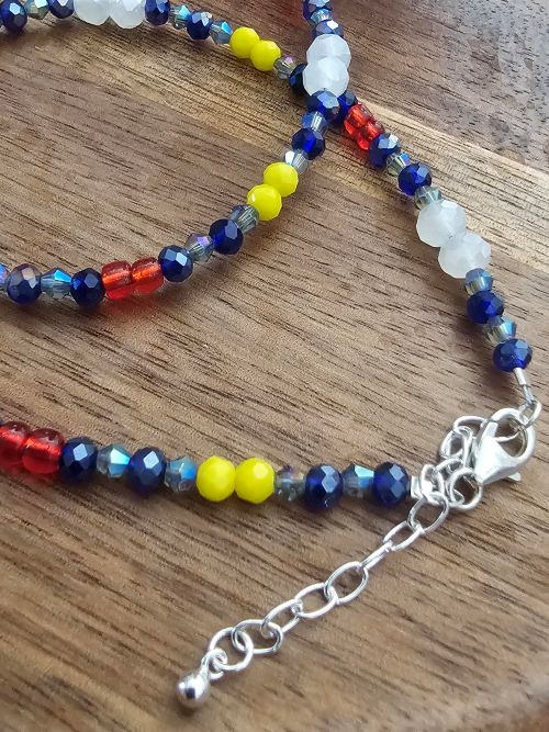 Carnival Lights Sparkle Necklace in Sterling Silver - Image 4