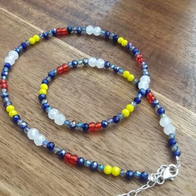 Carnival Lights Sparkle Necklace in Sterling Silver