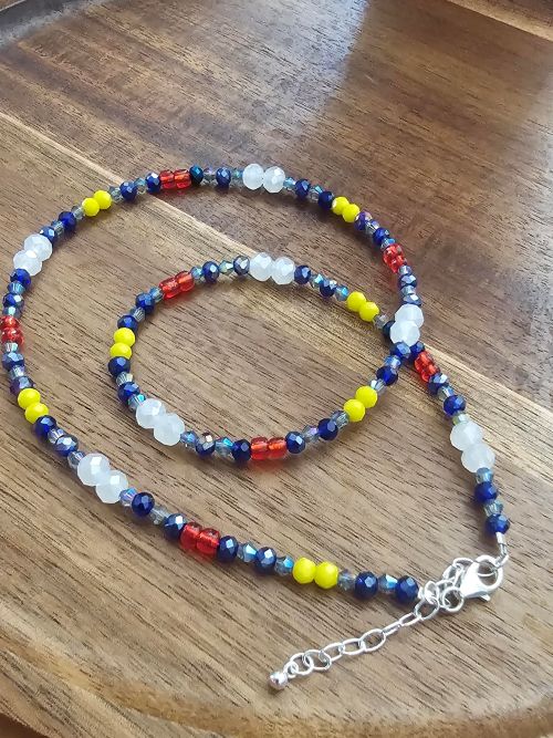 Carnival Lights Sparkle Necklace in Sterling Silver