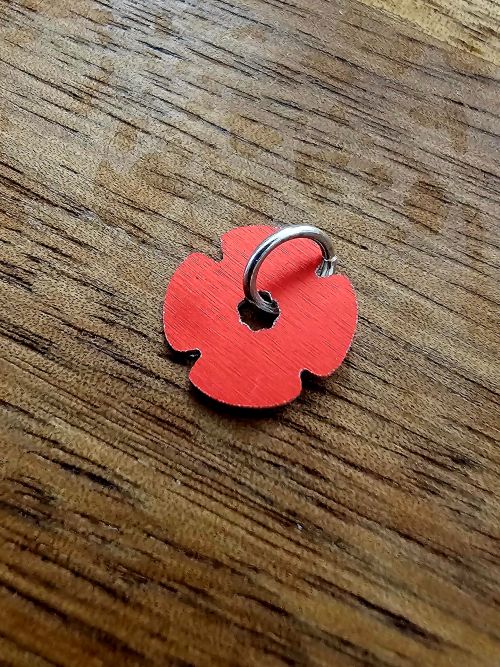 Little Wild Poppy Pendant