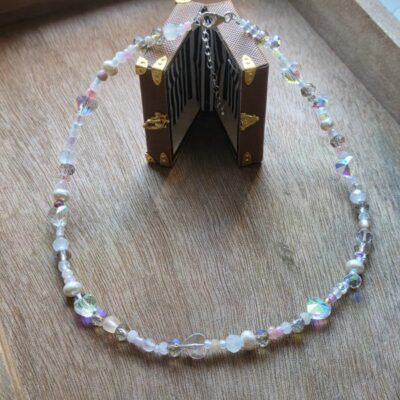 Mermaids Gemstone Treasure Necklace in Sterling Silver - 16 - 18 Inches