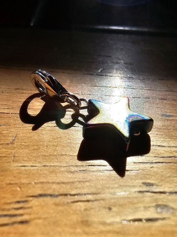 Ocean's Guiding Star Charm in Sterling Silver - Image 2
