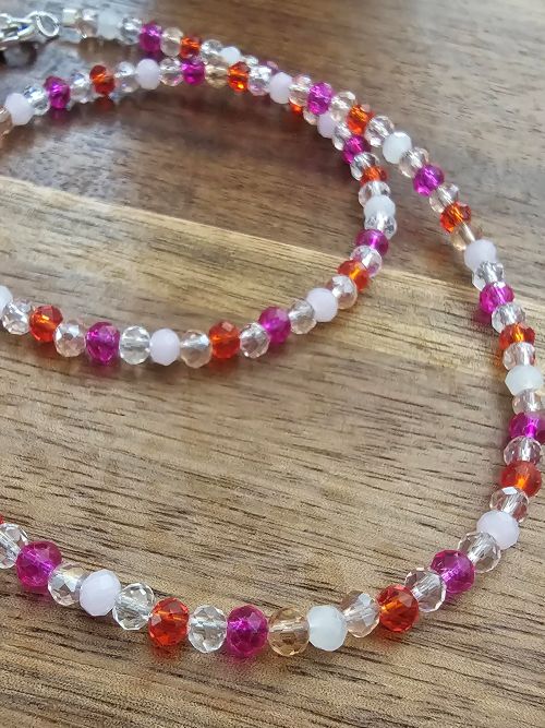 Summer Berry Sparkle Necklace in Sterling Silver - Image 3