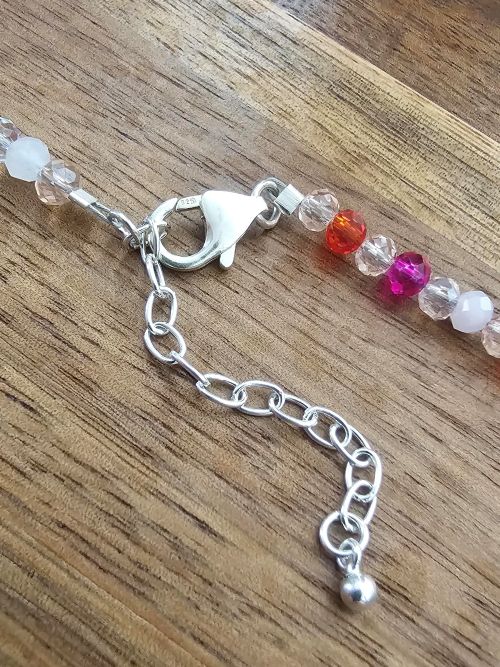 Summer Berry Sparkle Necklace in Sterling Silver - Image 4