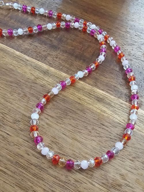 Summer Berry Sparkle Necklace in Sterling Silver - Image 2
