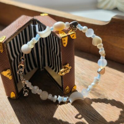 Whispering Shores Mother of Pearl Bracelet in Sterling Silver