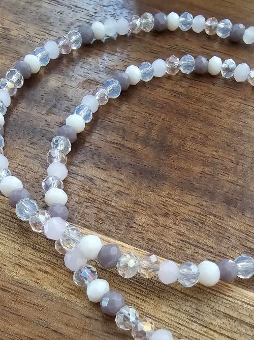 Winter Frost Sparkle Necklace in Sterling Silver