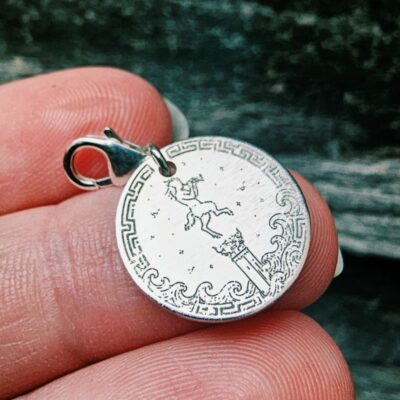 Piranesi Inspired Charm in Sterling Silver – Book Two