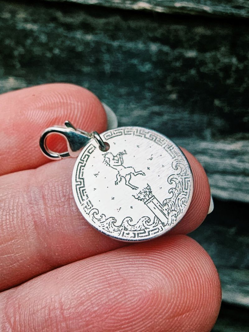 Piranesi Inspired Charm in Sterling Silver – Book Two