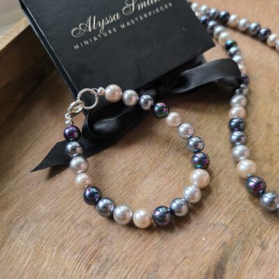 Night Races Paddock Pearl Bracelet in Sterling Silver