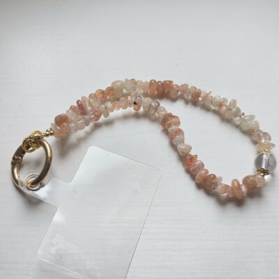 Sunstone Gemstone Phone Strap